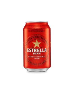Cerveza Estrella Lata 33 Cl