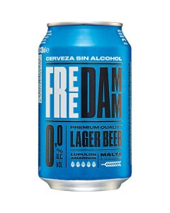 Cerveza Free Damm Sin Alcohol Lata 33Cl
