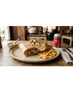 Menú Taco + Patatas fritas + Bebida Lata