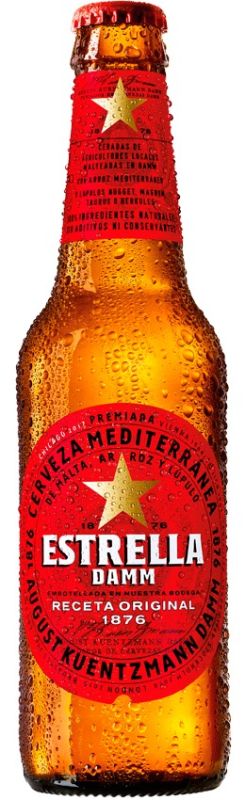 Cerveza Estrella Damm Quinto 25Cl