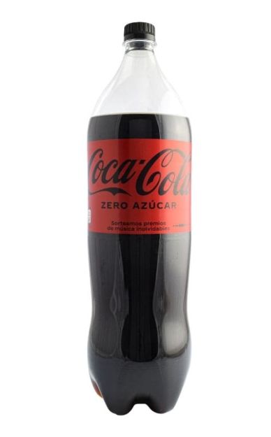Botella de Coca-Cola Zero 2L