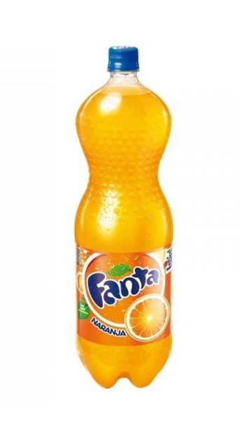 Botella de Fanta Naranja 2L